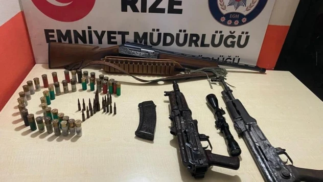 Rize'de hakkında kesinleşmiş toplam 31 yıl 9 ay hapis cezası olan şahıs yakalandı