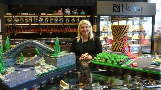 Rize'nin simgelerini pastaya dönüştürdüler