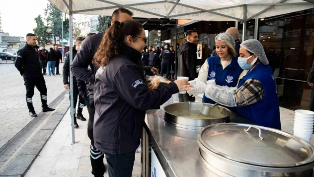 Sabah çorbası Seyhan Belediyesi'nden