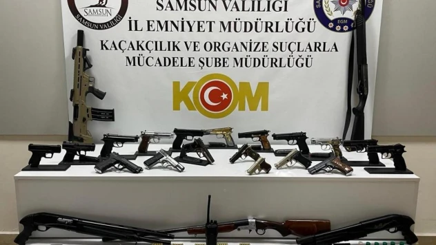 Samsun'da 'Kafes' operasyonu: 8 kişi tutuklandı