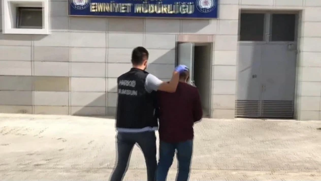 Samsun'da 25 bin 357 adet sentetik ecza ile yakalanan şahıs tutuklandı