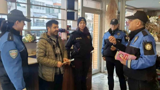 Samsun emniyeti, uyuşturucu ve kadına şiddete karşı bilgilendirdi