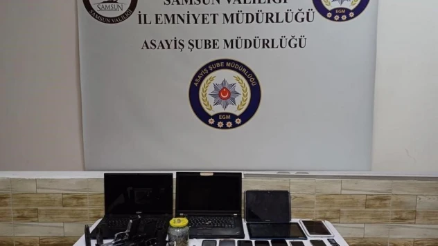 Samsun merkezli dolandırıcılık operasyonu: 12 gözaltı