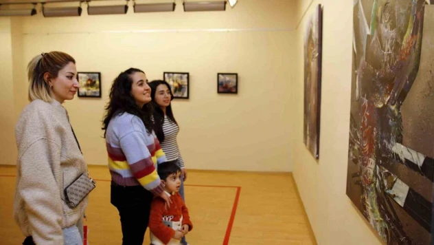 SANKO Sanat Galerisi'nde 'Ayıntab Bastası' temalı resim sergisi