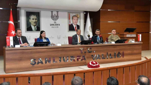 Şanlıurfa'da seçim güvenliği toplantısı gerçekleştirildi