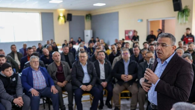 Savaş, seçim çalışmalarına Köşk'te devam etti