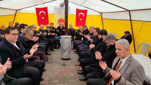 Şehitler için mevlit okutuldu