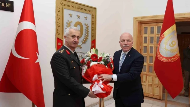 Sekmen'den Algan Paşa'ya ziyaret