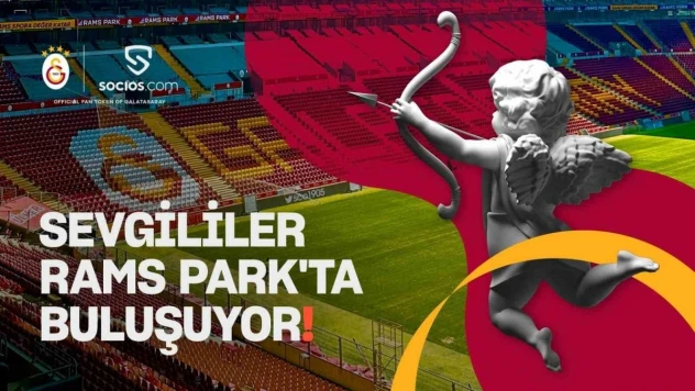Sevgililer, RAMS Park'ta buluşuyor