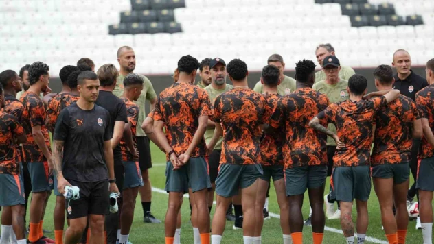 Shakhtar Donetsk, Beşiktaş maçının hazırlıklarını tamamladı
