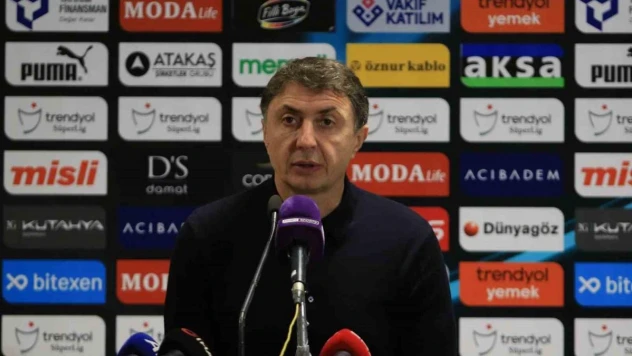 Shota Arveladze: 'Gol yemeden oynamaya başlamıyoruz'