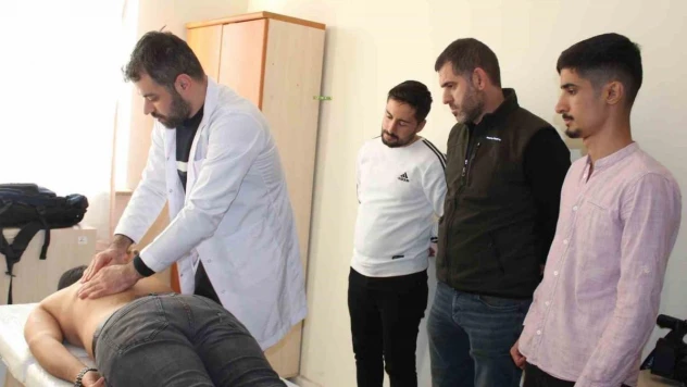 Siirt'te ilk defa masörlük kursu açıldı