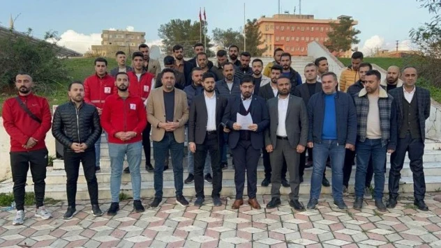 Silopi'de STK temsilcileri Kur'an-ı Kerim'i yırtma girişimine tepki gösterdi