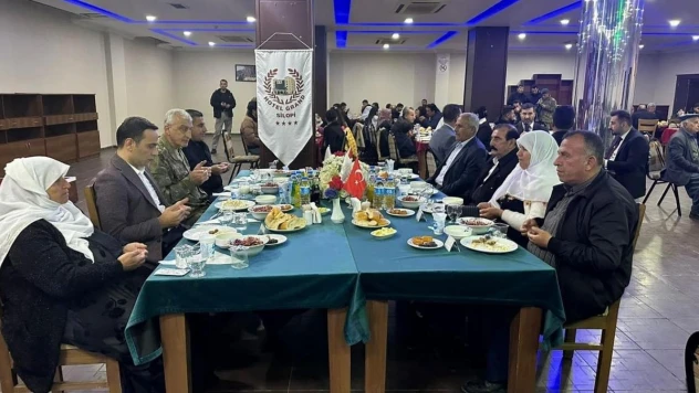 Silopi Kaymakamı şehit aileleri ve gazilerle iftarda bir araya geldi