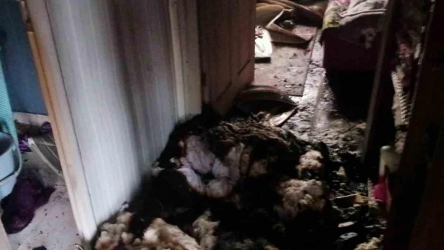 Sinop'ta konteyner yangını