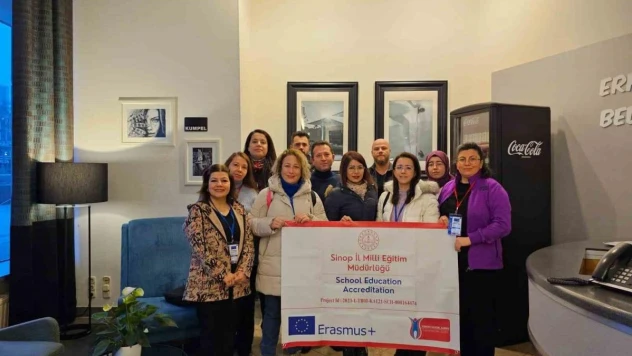 Sinoplu öğretmenler Almanya'da sürdürülebilirlik eğitiminde