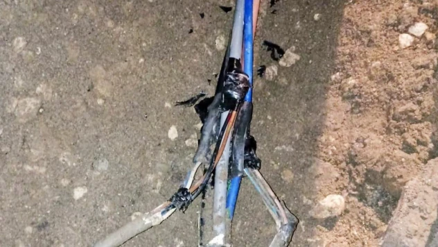 Şırnak'ta yer altında çekilen kaçak hat patlama sonucu ortaya çıktı