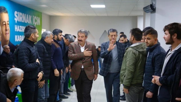 Şırnaklı ailelerden başkan Yarka'ya destek