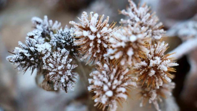 Sivas adeta buz kesti, göller kısmen dondu