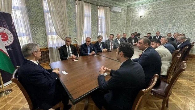 Sivas TSO, Ekonomik İşbirliği Teşkilatı İş Forumuna Katılmak Üzere Özbekistan'a Gitti