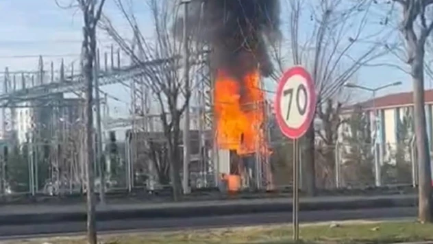Siverek'te trafo merkezinde korkutan yangın
