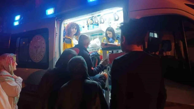 Sobadan yükselen duman yaşlı adamı hastanelik etti