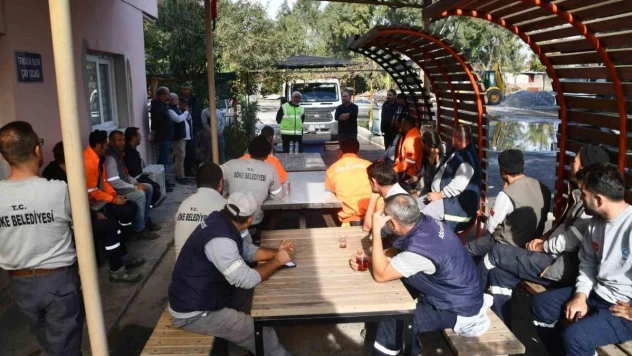 Söke Belediyesi'nden temizlik işleri şoförlerine eğitim