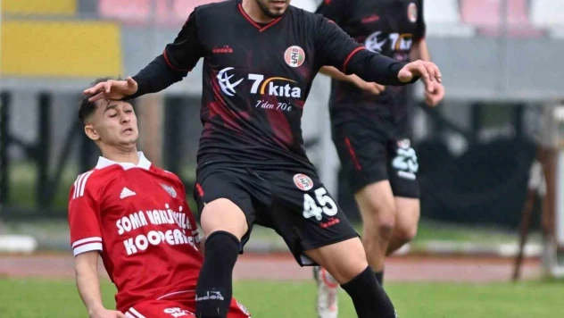 Somaspor ile Turgutluspor hazırlık maçında karşılaştı