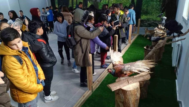 Spil Milli Parkı en kalabalık grubunu ağırladı