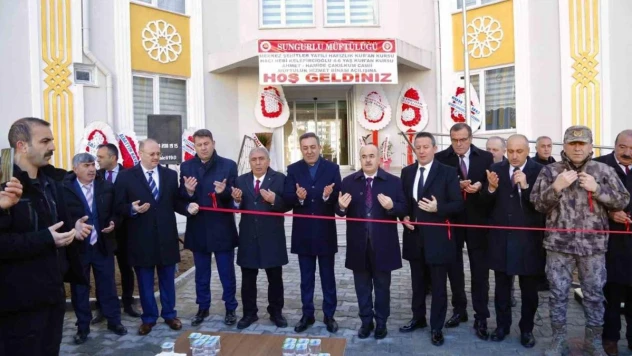 Sungurlu Müftülük kompleksi dualarla hizmete açıldı