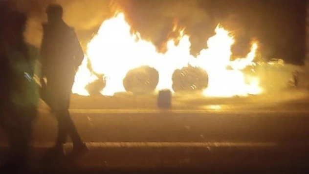 Sürücü ve vatandaşlar son anda fark etti, facia önlendi