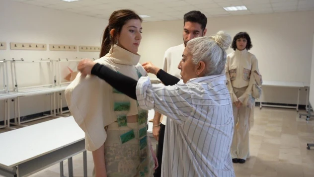 Tarihi kumaşlar modern tasarımlara dönüştü