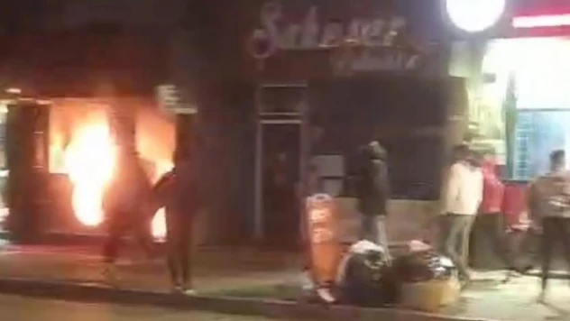 Tavşanlı'daki yangın paniğe neden oldu