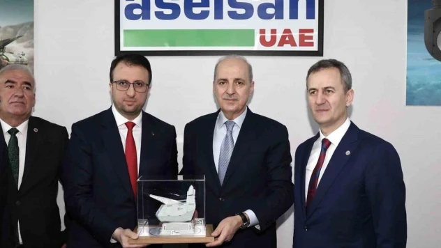 TBMM Başkanı Kurtulmuş, ASELSAN BAE Ofisi'nin açılışını yaptı