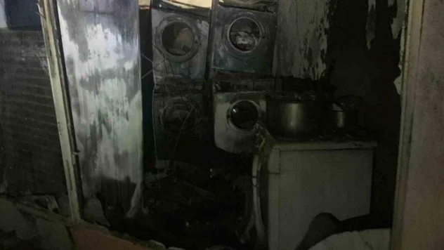 Tekirdağ'da hurda deposunda korkutan yangın