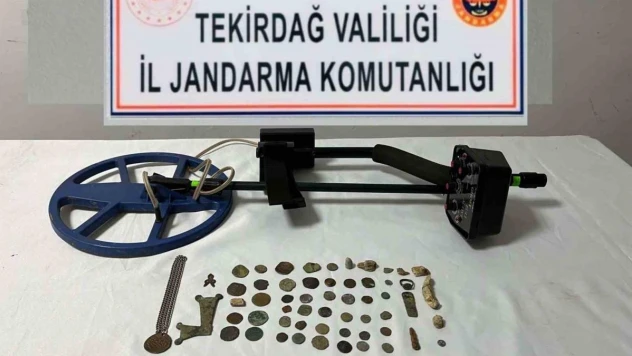 Tekirdağ'da tarihi eser operasyonu