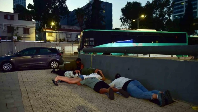 Tel Aviv'e atılan roketler havada imha edildi