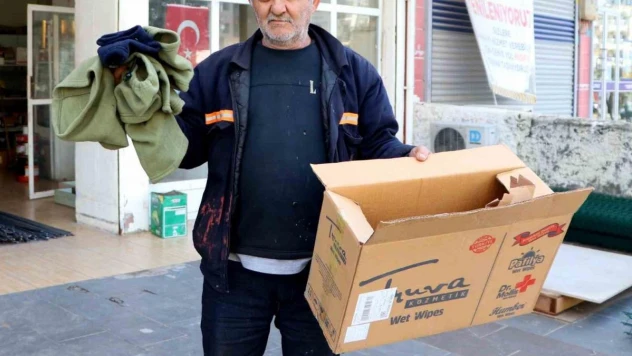 Televizyon siparişi verdi, bez geldi