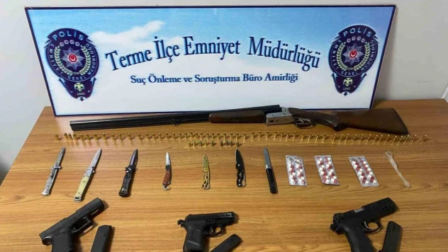 Terme'de polisten şok uygulama