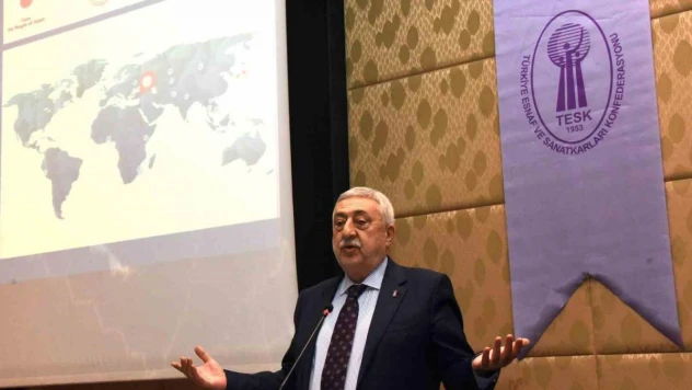 TESK Başkanı Palandöken: 'İşletmelerin ihtiyaçlarına uygun olarak ulaştırılabilmesi, çalışmaya da devam edeceğiz'