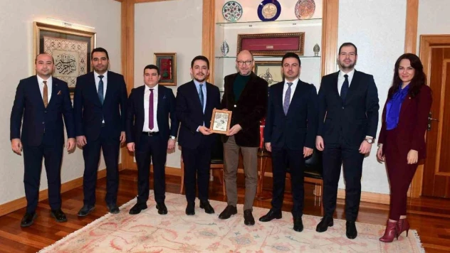 TOBB Eskişehir Genç Girişimciler Kurulu Başkanı Turan'dan Rektör Erdal'a ziyaret