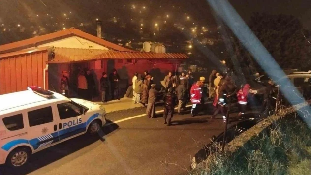 Toprak kayması paniğe neden oldu