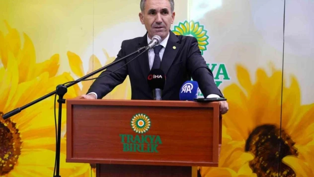 Trakya Birlik Başkanı Kırbiç: 'Kuraklık, ayçiçek verimini olumsuz yönde etkilemiştir'