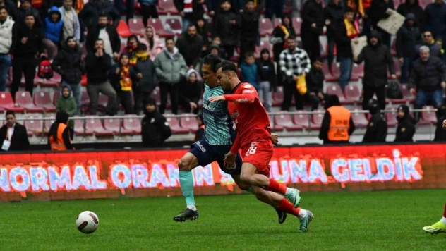 Trednyol Süper Lig: Kayserispor: 1 - Hatayspor: 1 (Maç sonucu)