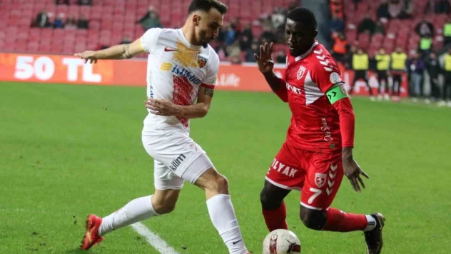 Trendyol Süper Lig: Samsunspor: 2 - Kayserispor: 0 (Maç sonucu)