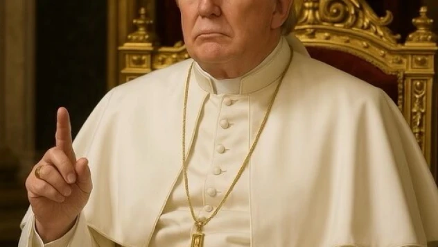 Trump, kendisini 'Papa' olarak gösteren fotoğraf paylaştı