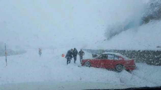 Tunceli'de kar esareti