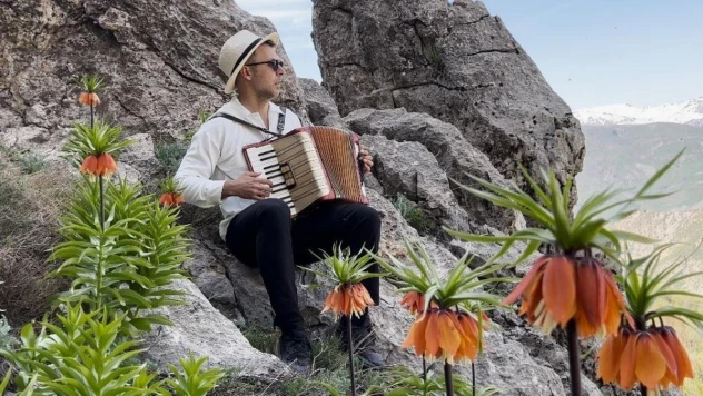 Tunceli'de koruma altındaki ters laleler çiçeğe durdu