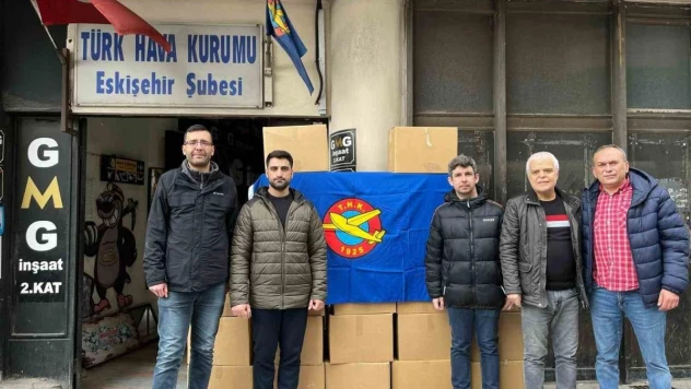 Türk Hava Kurumu'ndan depremzedelere Ramazan Kolisi yardımı