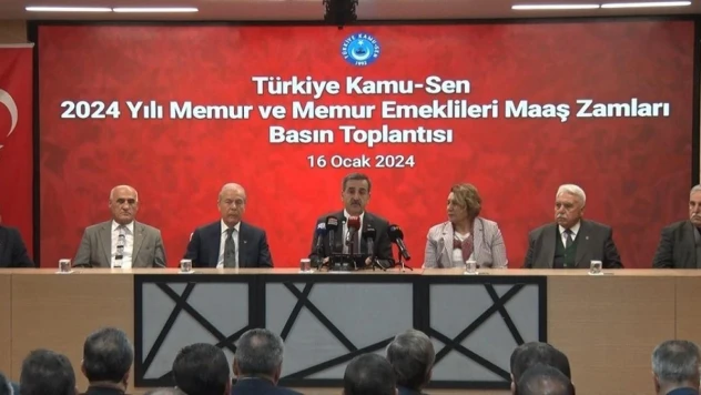Türkiye Kamu-Sen Genel Başkanı Kahveci: 'İlave ek ödeme tutarı emekli maaşlarına dahil edilsin'
